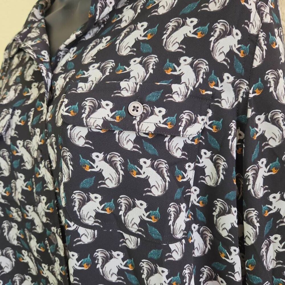 Loft Squirrel Button Down Shirt - Picture 3 of 8
